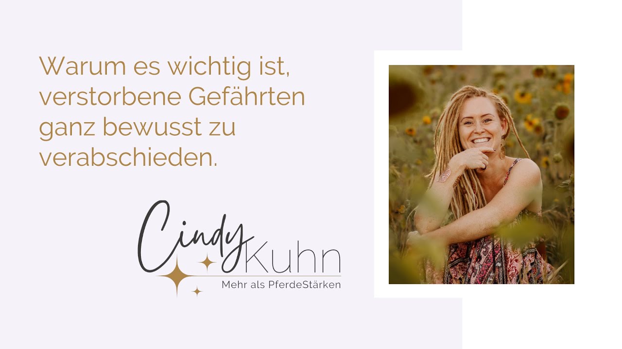 Sich bewusst von verstorbenen Gefährten verabschieden
