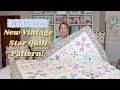 Al Fresco: New Vintage Star Quilt Pattern!
