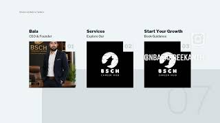BSCH CONSULTANCY SERVICES WEB SITE LAUNCH 