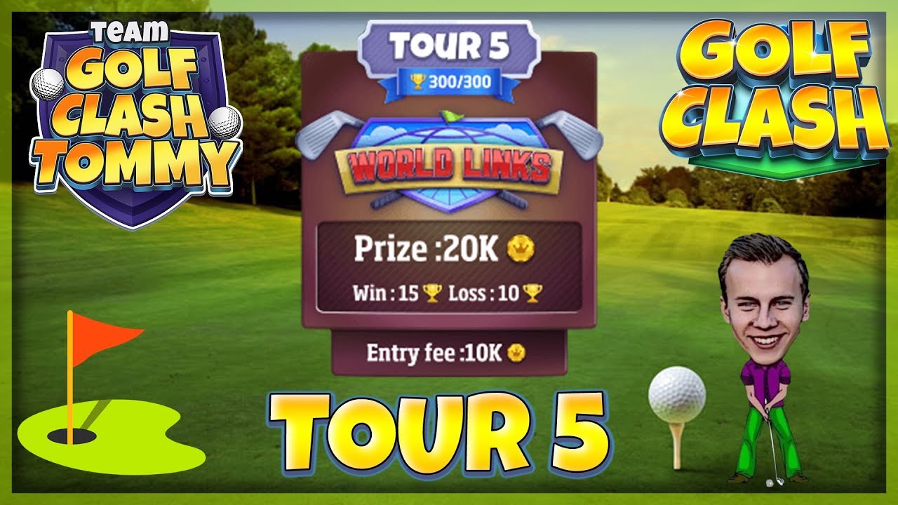 Golf Clash tips, Hole 8 - Par 4, Greenoch Point - World Links, Tour 5 - GUIDE/TUTORIAL tutorialspoint