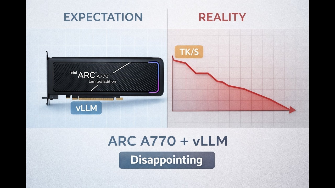 LLM Inferencing with the Intel Arc A770 and vLLM (0.9.1) - YouTube
