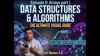 EP 9: Arrays - Part 1 - Data Structures and Algorithms - The Ultimate Visual Guide News