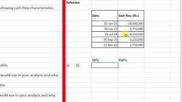 Business Data Analytics_Calculating NPV