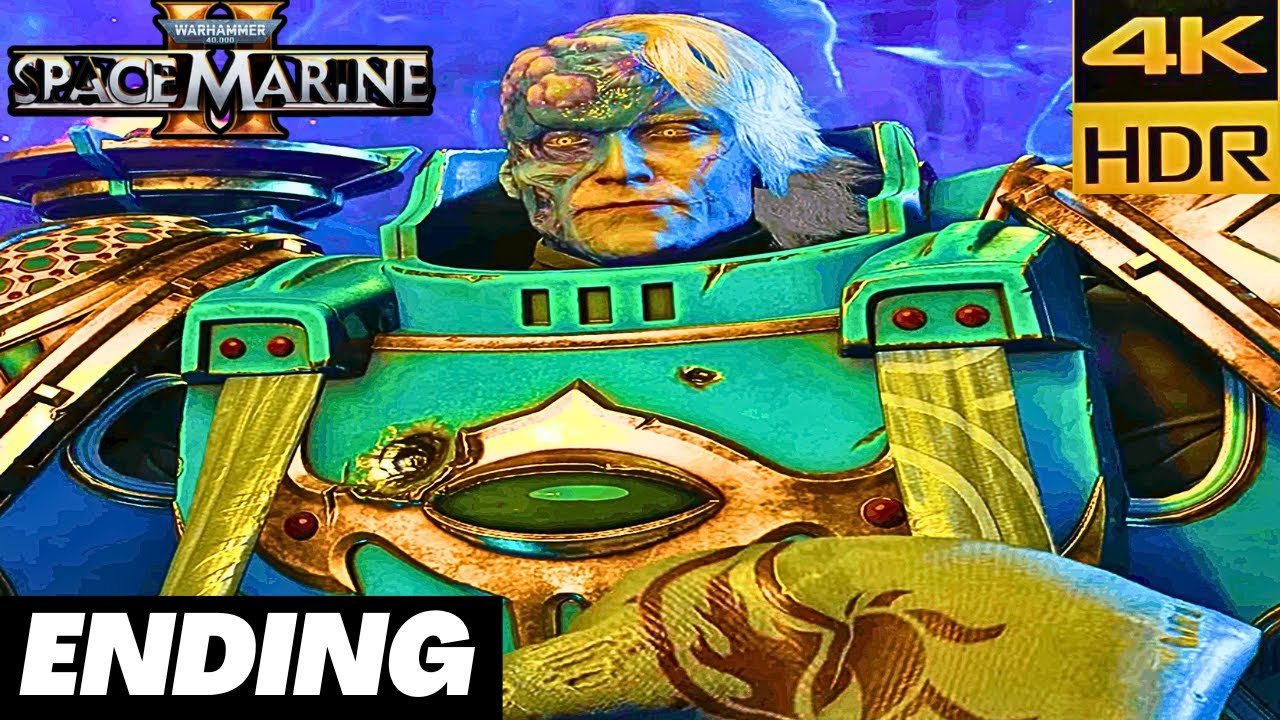 Warhammer 40000 Space Marine 2 | ENDING | 4K HDR - YouTube
