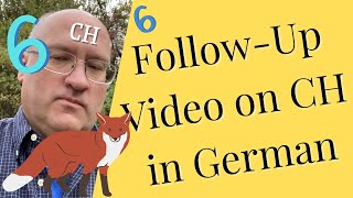 Follow up video - How to pronounce the German CH