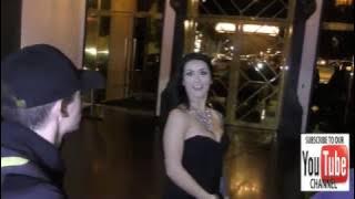 Katrina Jade tells off her fans rudely arriving to the AVN Awards Nomination Party at Avalon Nightcl