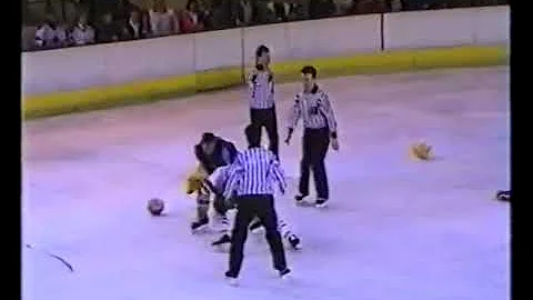 Paul Hand vs Doug McEwen BHL fight 1989-90