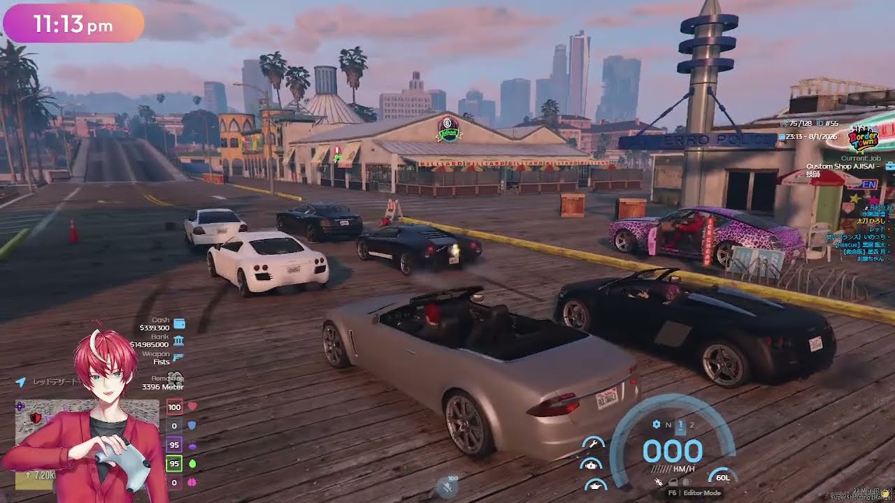 #ボダタウ session3 AJISAIオーナーによる 即興レース 無の民から車を窃...貸してもらうレース #ボダタウ切り抜き