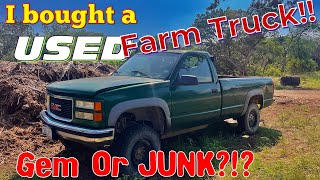 OBS GMC k2500 FARM TRUCK? Will it live to work another day?