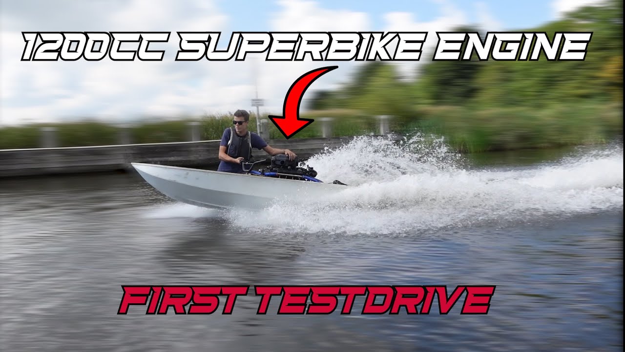 Homemade JETSKI part 5 Exhaust, Cooling system & testdrive YouTube