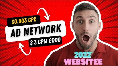 Best PopUp ads Network new pop ads network high CPC $ 0.003 2022