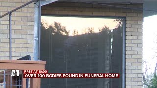 WATCH: Over 115 bodies found improperly stored at Penrose funeral home
