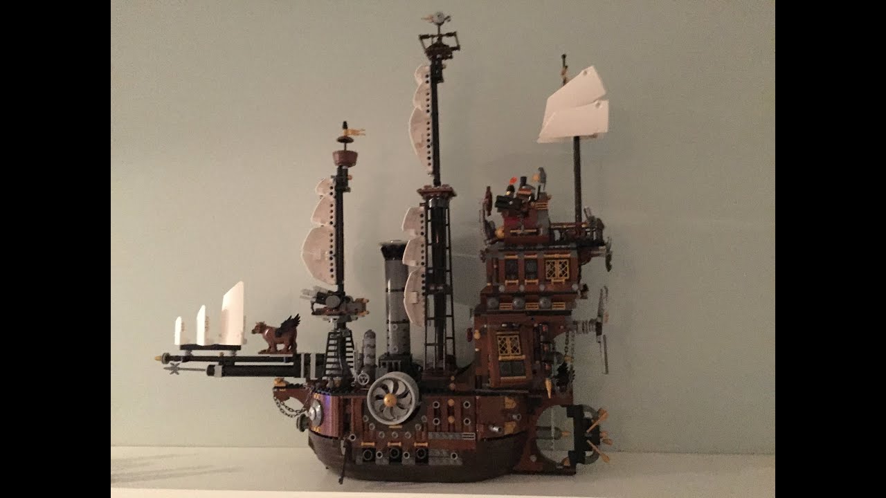Lego Movie Metalbeard's Sea Cow TImelapse 70810