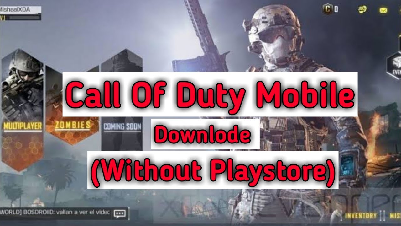 Call Of Duty mobile | Downlode Call Of Duty Mobile Apk Without  Playstore(Must watch) - 