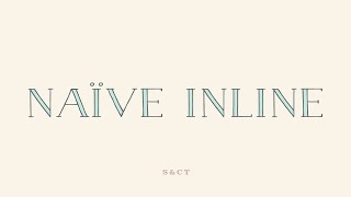 Naive Inline Font Collection Font Free Download