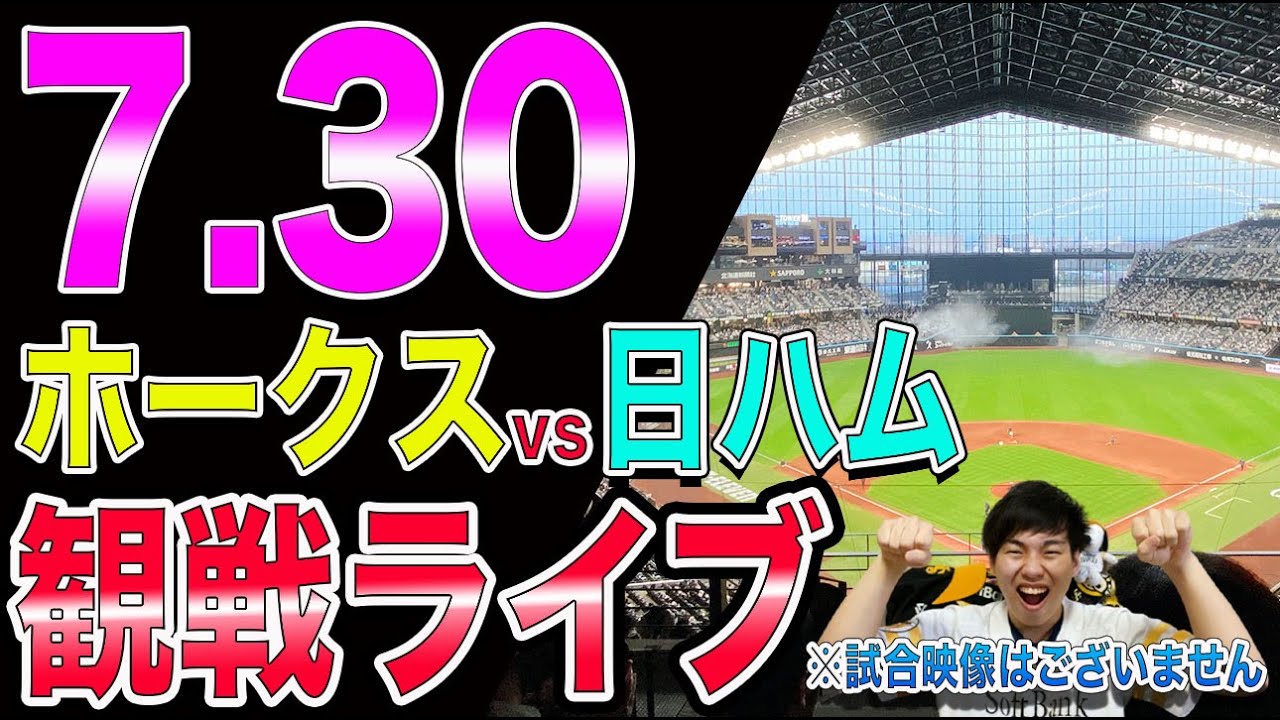 日本ハムファイターズvs福岡ソフトバンクホークス 2枚連番