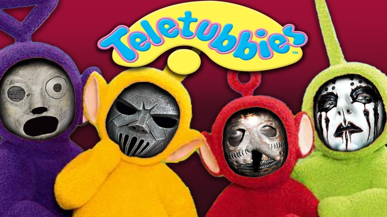 If SLIPKNOT made the TELETUBBIES SONG (AI COVER)