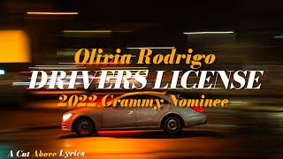 Olivia Rodrigo - drivers license (lyrics) 2022 Grammy Nominee