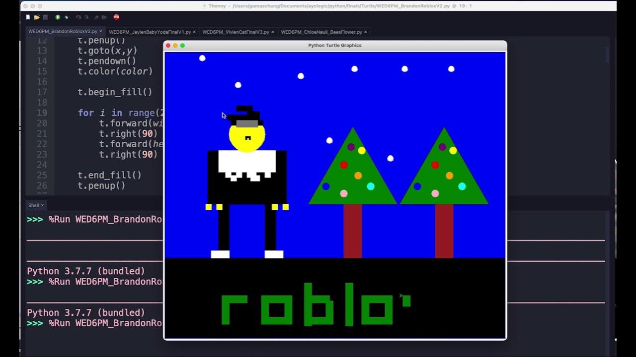 2020 - December - Python Digital Illustrations - YouTube