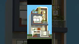 3D house design 🏡🏡 latest modern house front elevation design 🏡 morden house design 🏡##viralshort ##