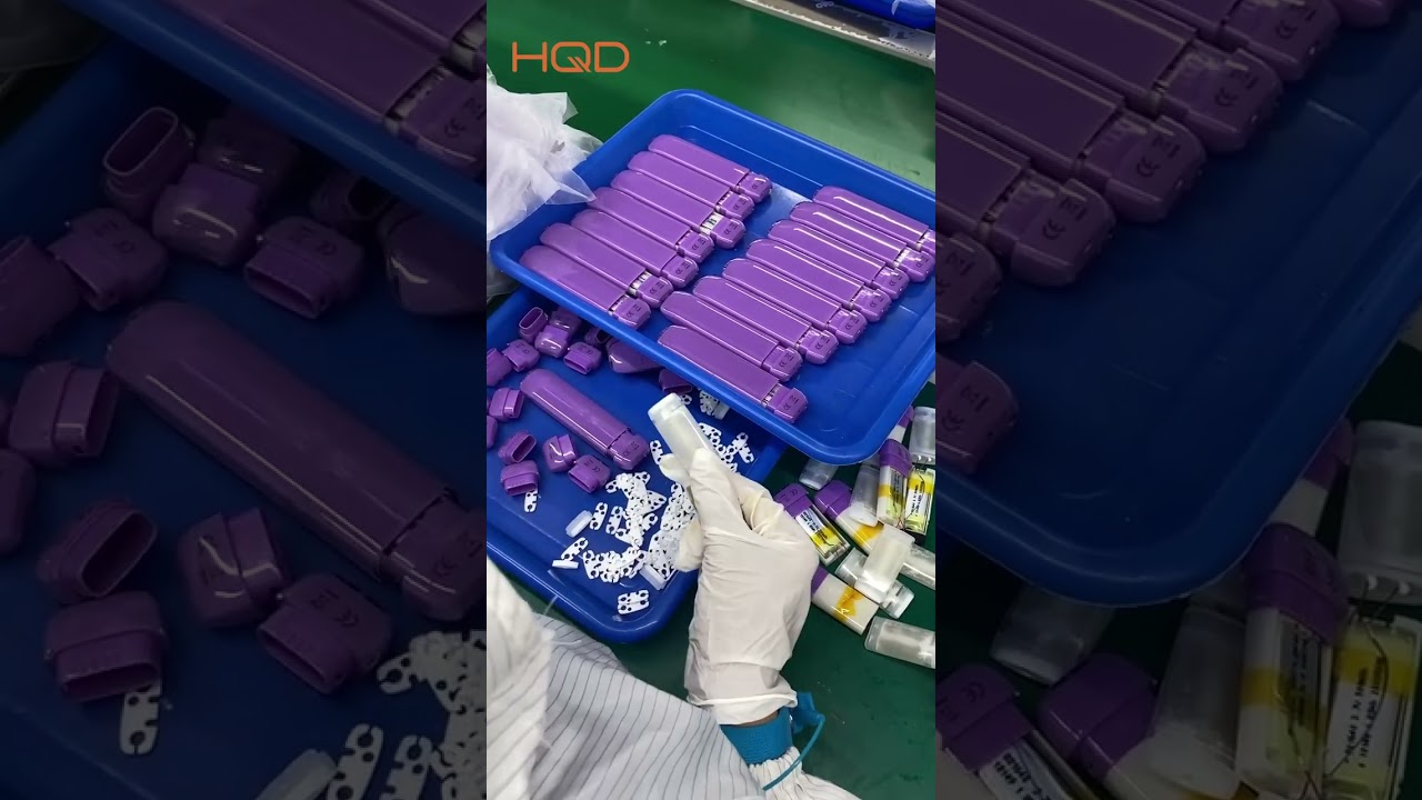 E-liquid injection disposable vape plant-HQD original manufacturer