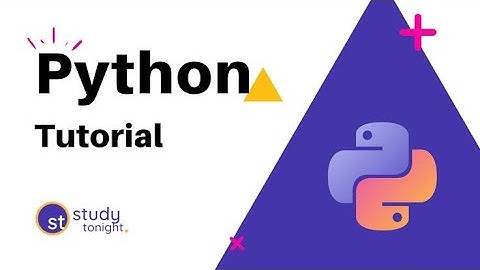آموزش برنامه نویسی پایتون learning Python programming tutorial."