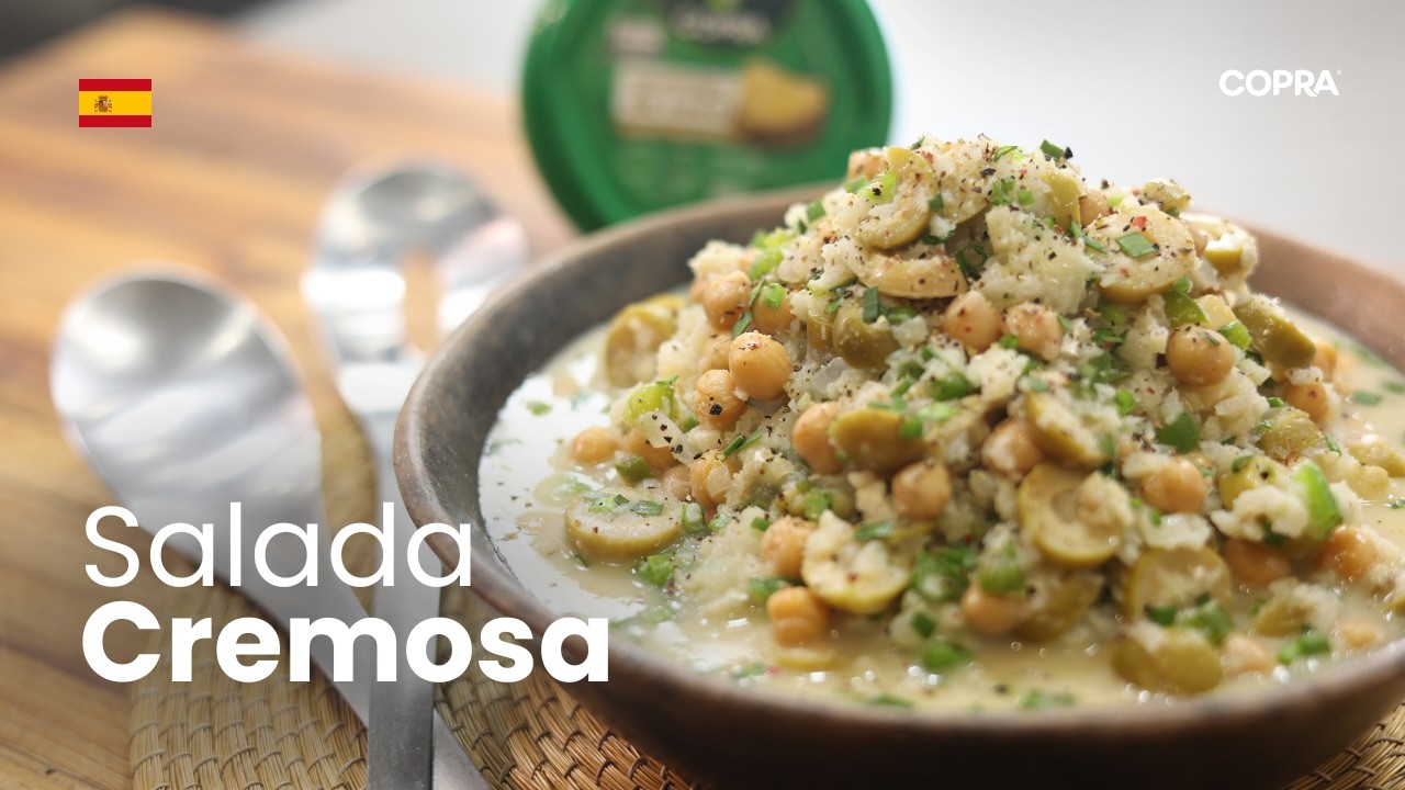 Salada Cremosa Espanhola - Volta ao Mundo