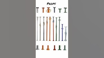 Types of scaffolding used in construction.  #civilengineering #construction #knowledge #scaffolding