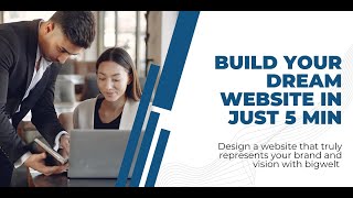 BUILD YOUR DREAM WEBSITE IN JUST 5 MIN