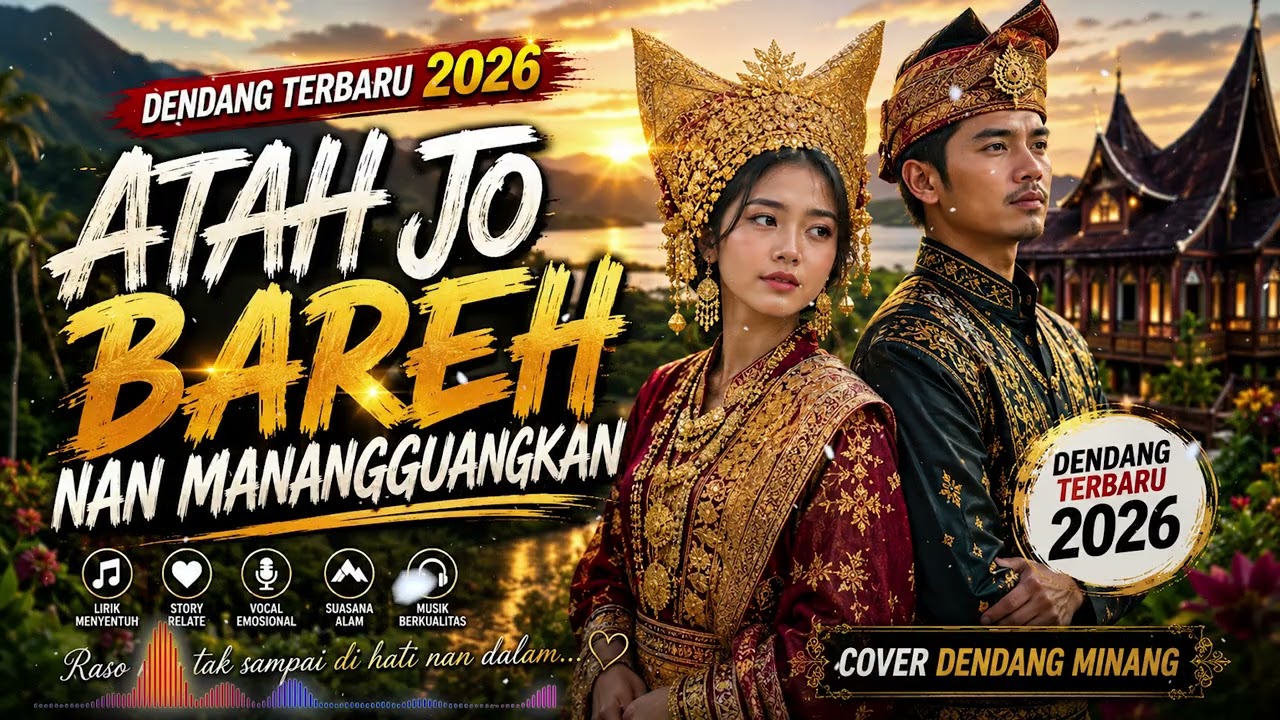 DENDANG MINANG TERBARU 2026 ATAH JO BAREH NAN MANANGGUANGKAN ( Official Musik Minang )