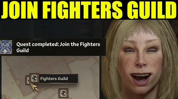 How to join the fighters guild in oblivion remastered | Associate, fighters club achievement guide