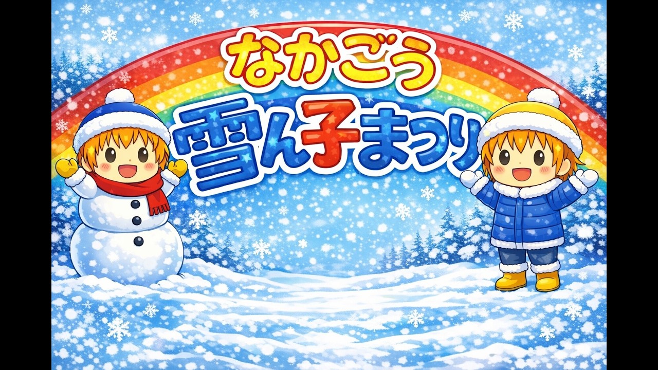 なかごう雪ん子まつり2026 - YouTube