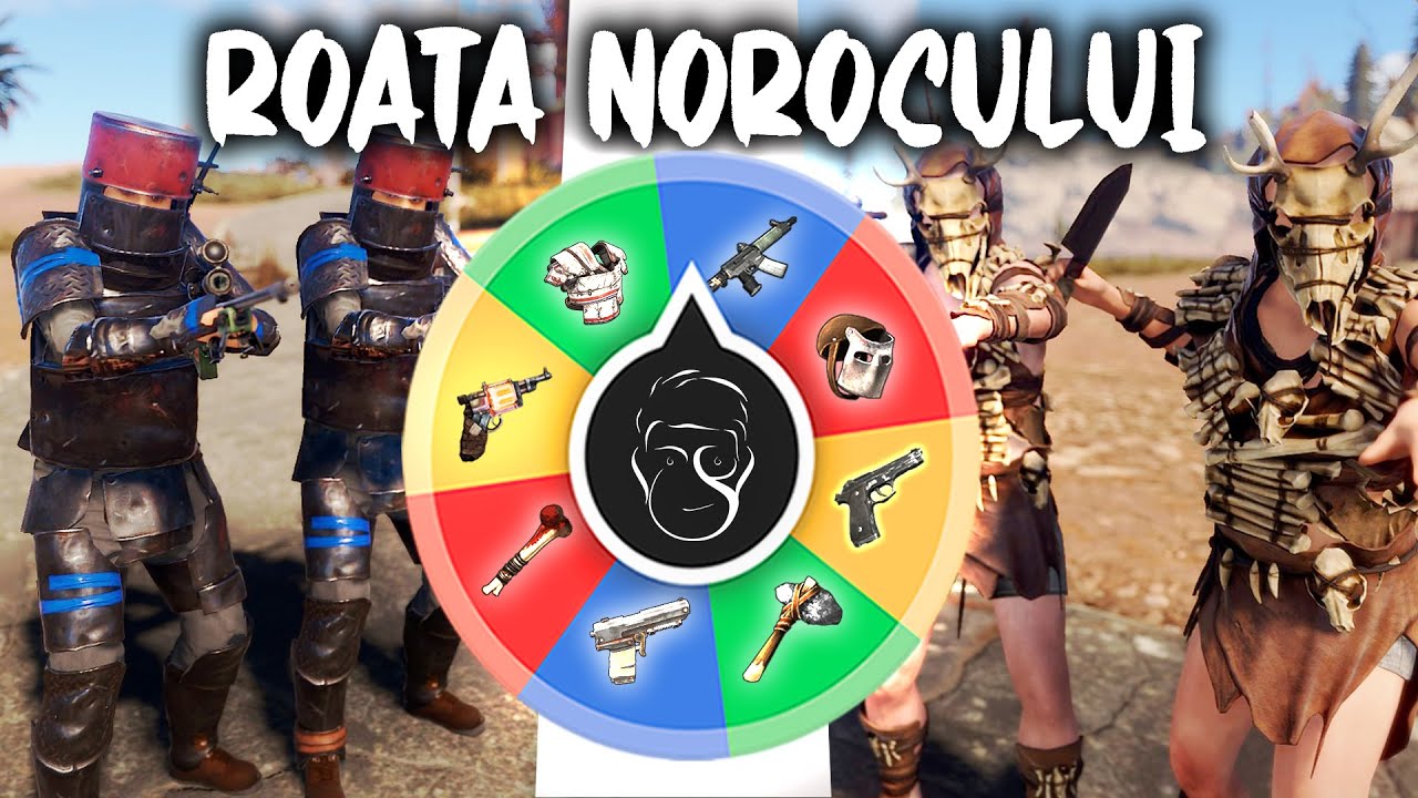 Roata Norocului, fiecare Echipă Joacă cu ce îi Pică! - Rust [Red Vs Blue]