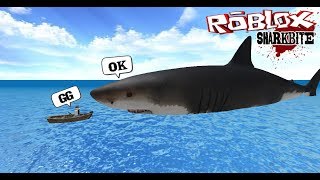 Roblox : SharkBite เอาชีวิตรอดจากฉลามยักษ์บนเรือยอร์ช