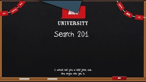 Dice University: Search 201