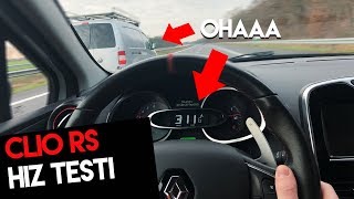 Renault Clio Rs Hız Testi Launch Control - Başımıza Neler Geldi?