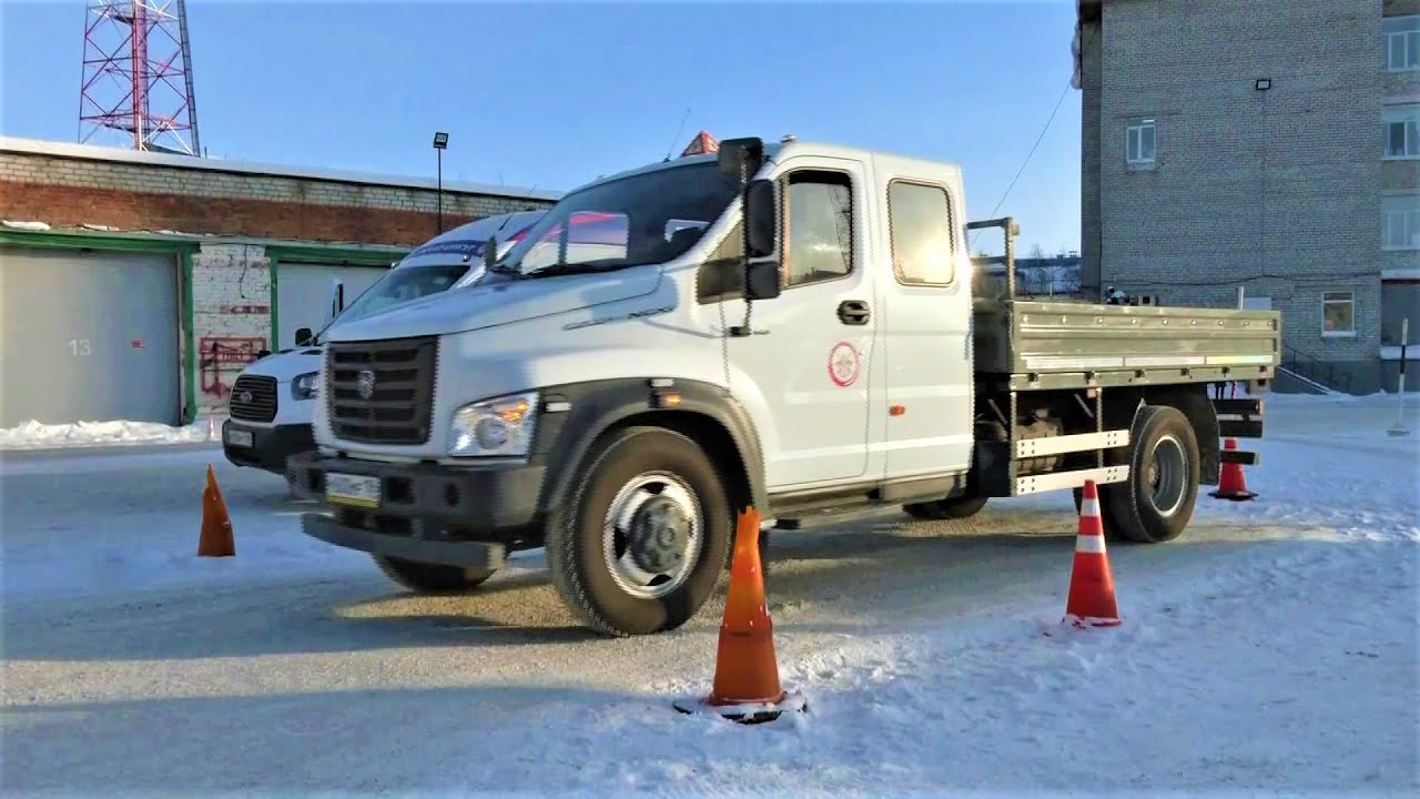 Курсантов сургутского ДОСААФ будут учить на новом «Газоне-некст» - YouTube