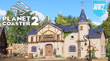 How to Build a Restaurant in Planet Coaster 2 | Tips & Tricks