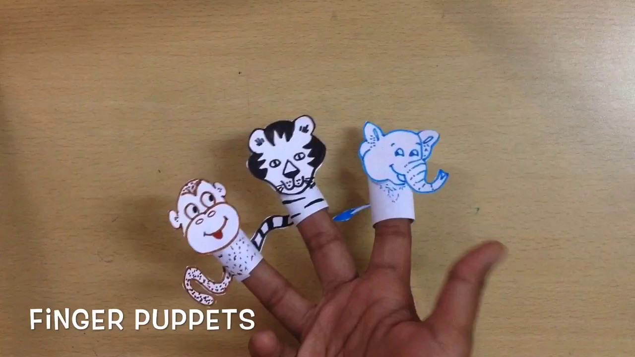 Easy Diy Finger Puppets - YouTube