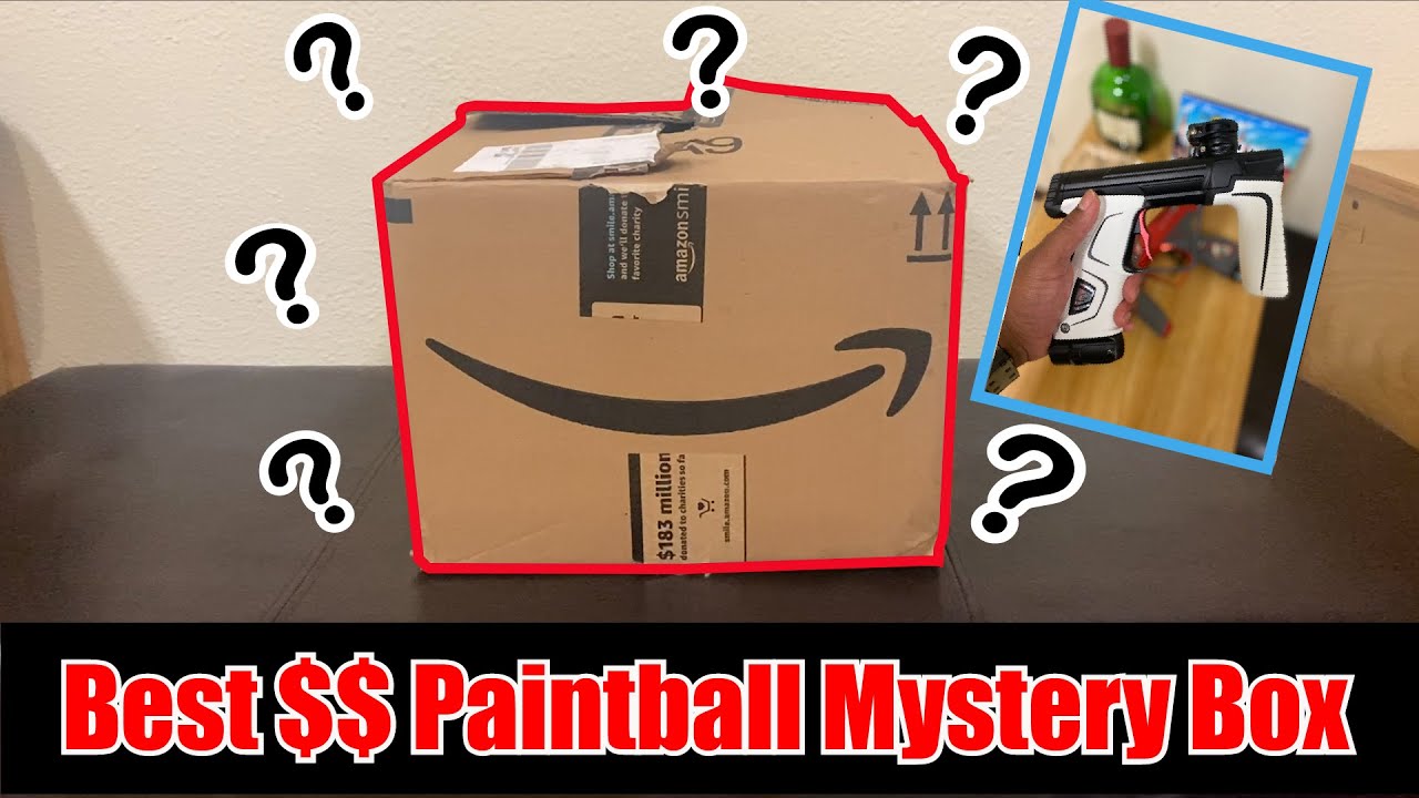 OPENING A PAINTBALL MYSTERY BOX YouTube