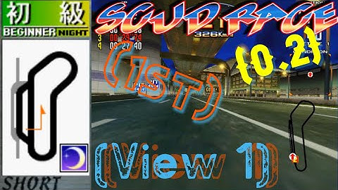 Scud Race (Sega Super Gt) Plus: McLaren F1 Beginner Night (1st) (View 1) (0.2)