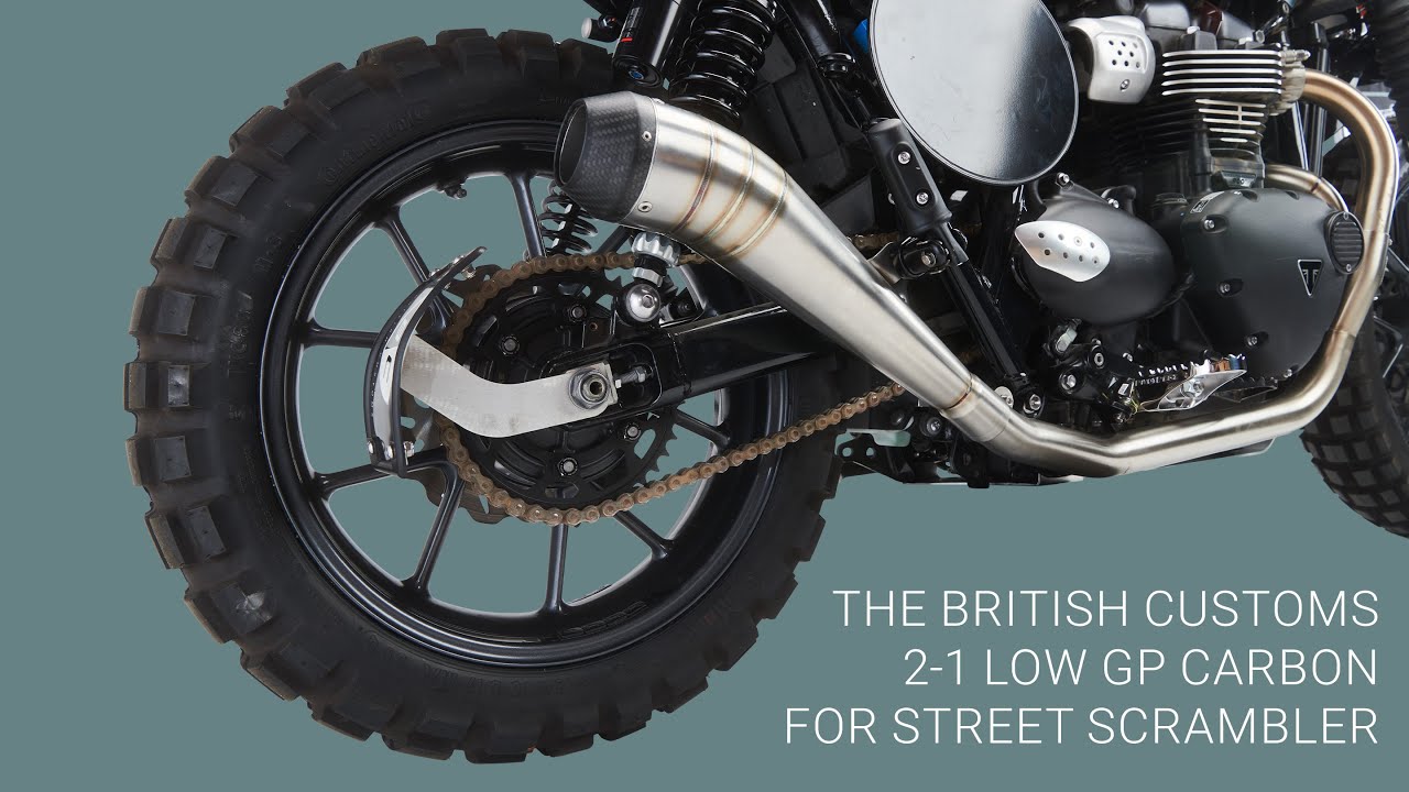 Designed Tested British Customs 2 1 Low GP Carbon Exhaust System For designed-tested-british-customs-2-1-low-gp-carbon-exhaust-system-for
