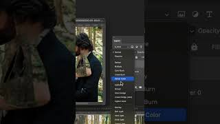 Photoshopping Double-Exposures FAST!💨 #mastinlabs #photoshoptutorial #photography screenshot 2