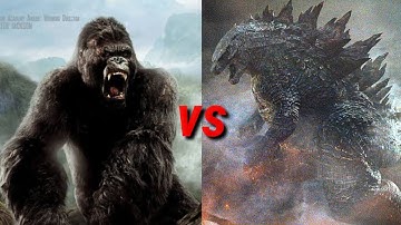batalha de titans parte 3  ( king kong 2005 vs godzilla 2014)