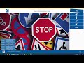Application signalétique de police