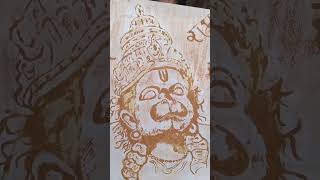 Jay shree Ram ❤️🚩#drawing #art #ram #hanuman #like #comments #chhattisgarh  #trending