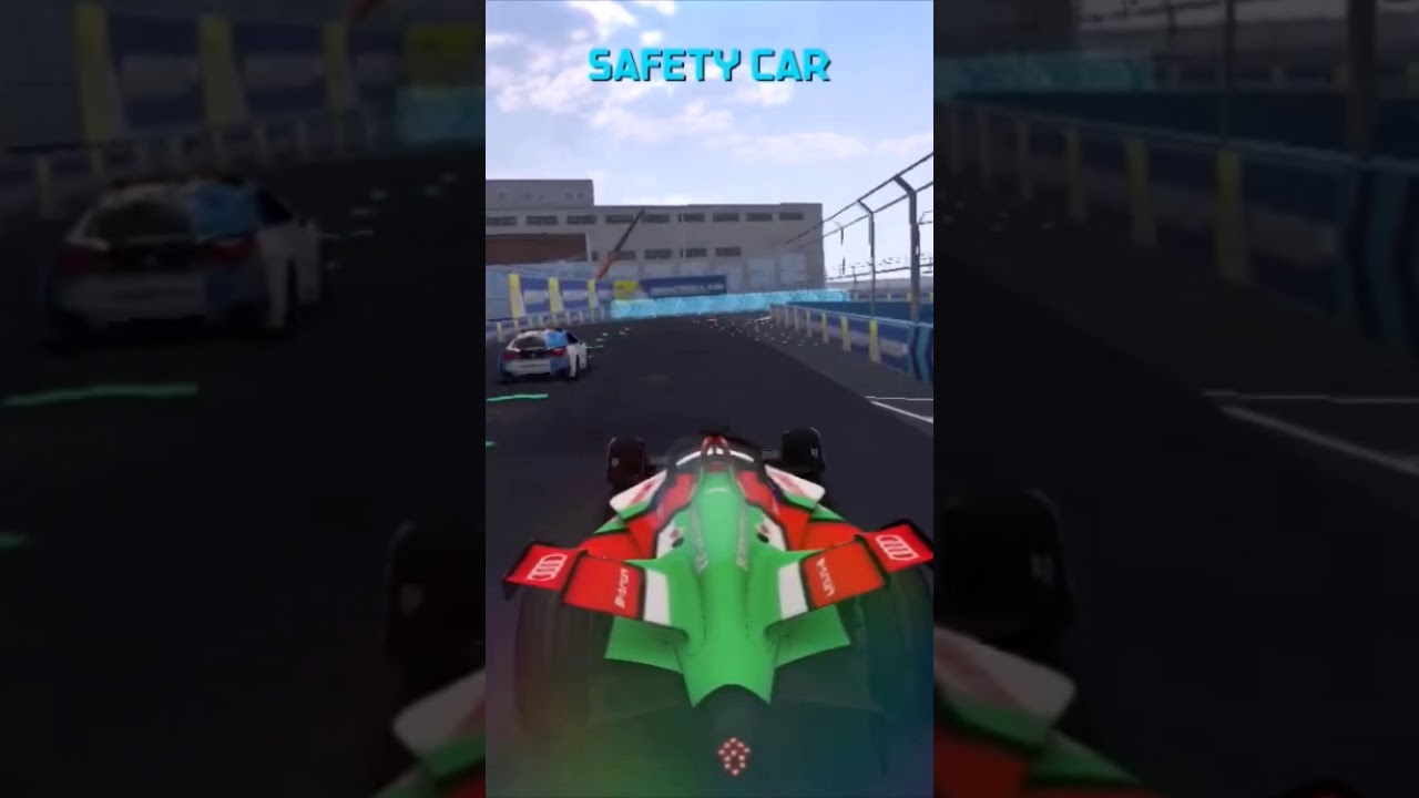 Formula E safety car disappear New York E-Prix ghost racing mobile game 