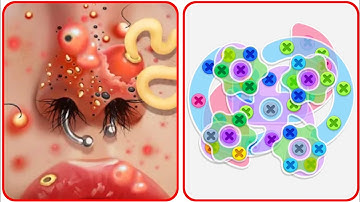 Screw Match ASMR Story All Levels 31-40 Game Walkthrough Gameplay Solution