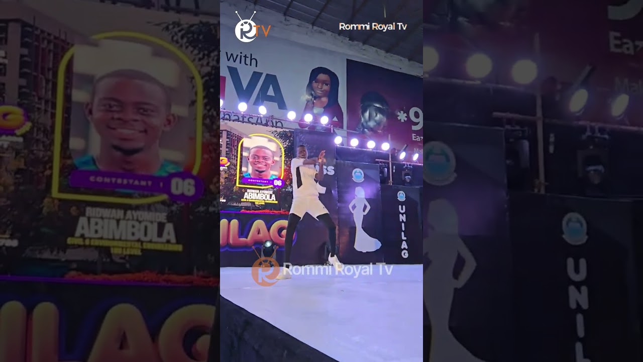 Mr and Miss Unilag 2024 Male Sport Appearance