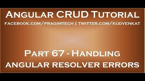 Omgaan met hoekresolverfouten